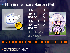 11th Anniversary Hairpin (Yeti).png