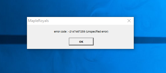error code -2147467259.PNG