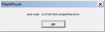MapleRoyals error code 2147467259.jpg