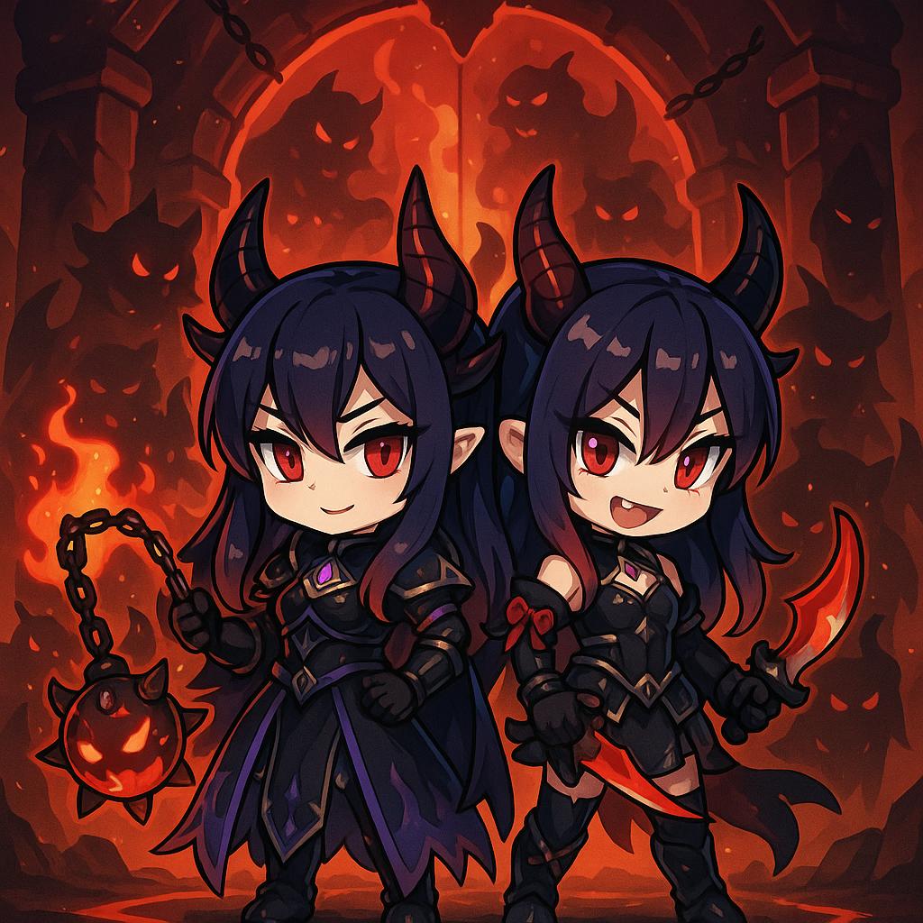 Twin Hound Guardians of the Abyss.jpg