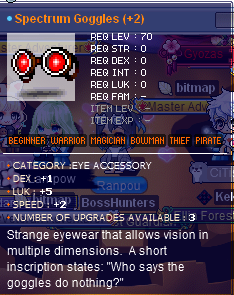 Spectrum goggles deals