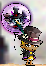 zombie hunter hat pumpkin outfit ghost balloon.png